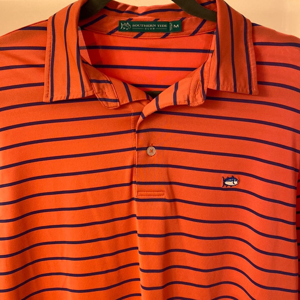 Southern Tide Golf Club shirt.